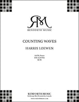 Counting Waves SATB choral sheet music cover